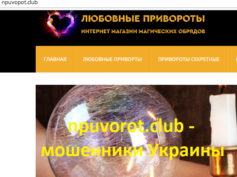 Шарлатанский сайт npuvopot.club